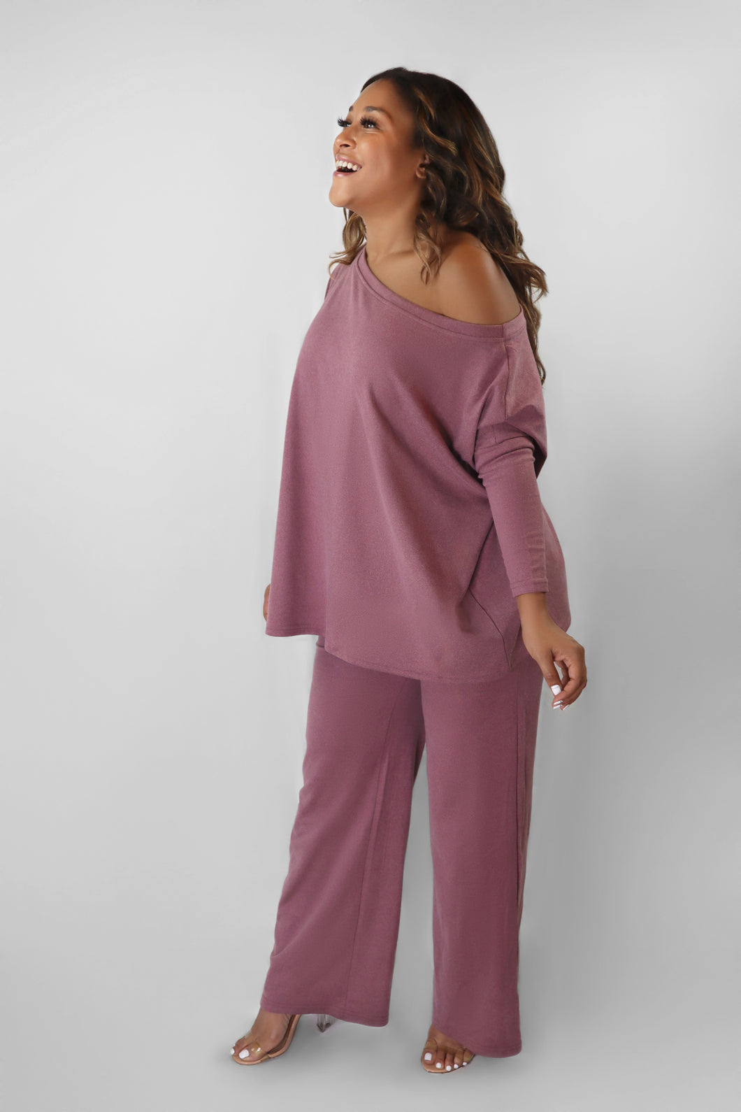 Casual Friday Lounge Set - Wide Leg